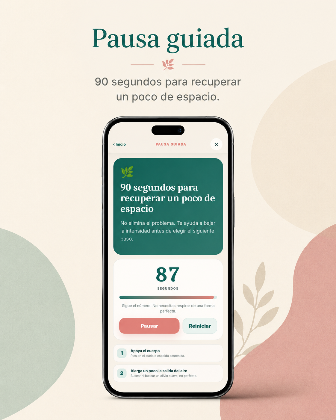 Pausa guiada de 90 segundos